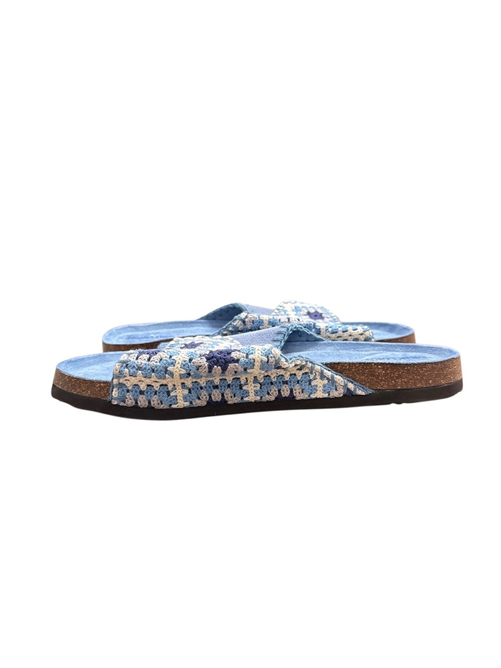 MUK LUKS GIGI CROCHET SANDALS NWOT - Picture 6 of 7